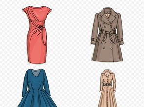 手繪電商時尚服飾搭配矢量素材圖片 模板下載 39.14mb 居家物品大全 生活工作